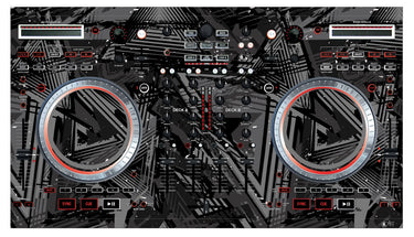 Numark NS 6 Skin Ridge Grey